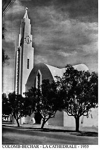 COLOMB-BECHAR - LA CATHEDRALE - 1955